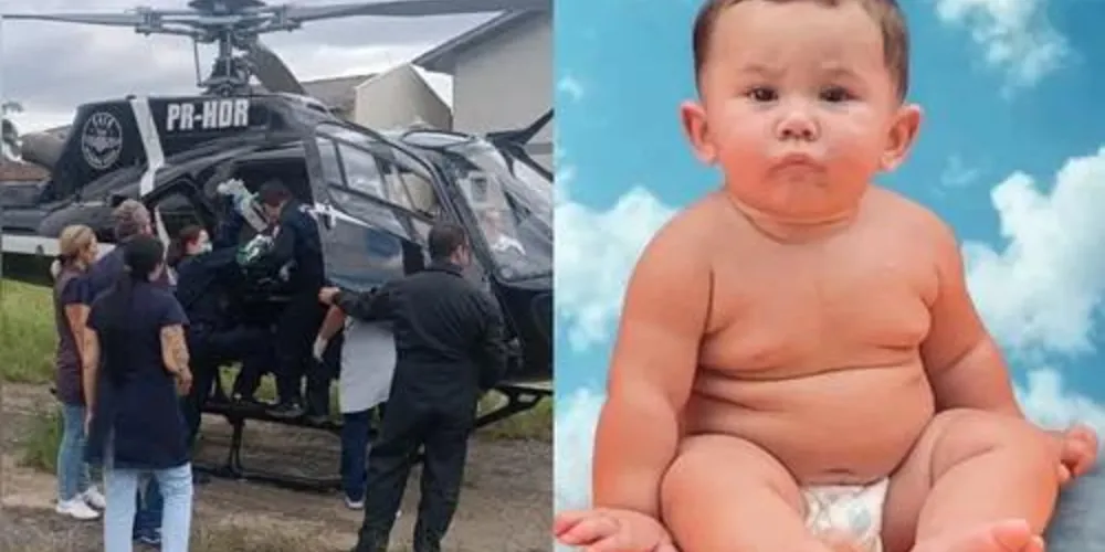 Havi Luca Maciel Becker, de apenas 9 meses, morto em acidente