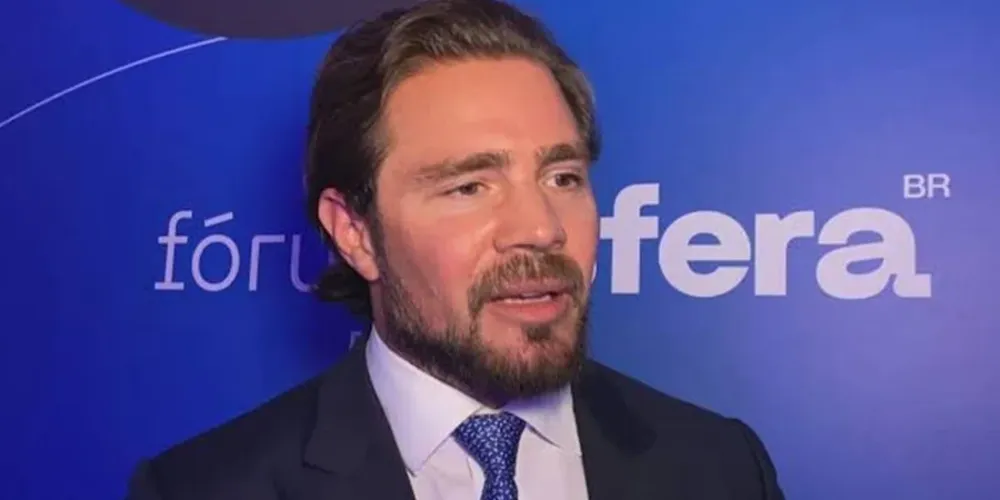 Banqueiro Daniel Vorcaro, dono do Banco Master