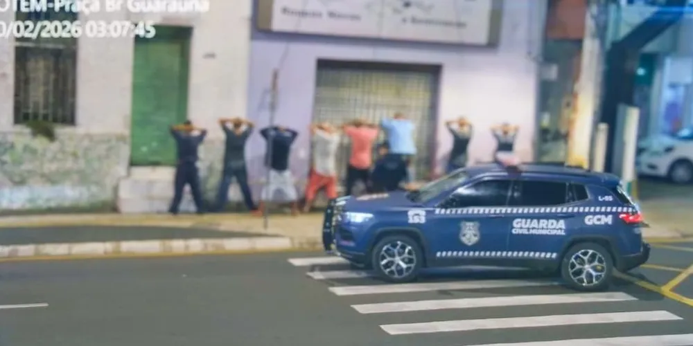 Registro da ação da GCM