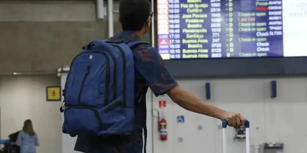 Oito voos para os EUA saindo do Aeroporto Internacional de Guarulhos foram cancelados por conta da tempestade de neve
