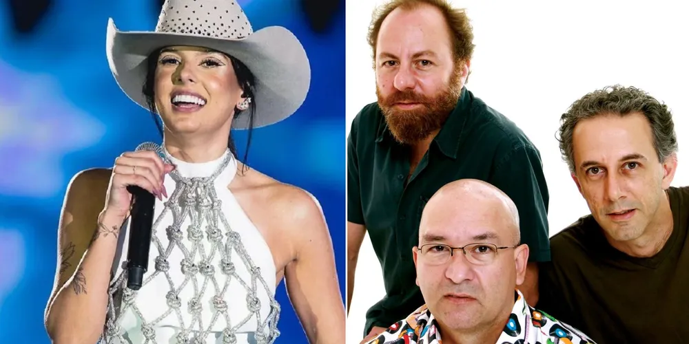 Ana Castela e Paralamas do Sucesso levam diversidade de estilos de música