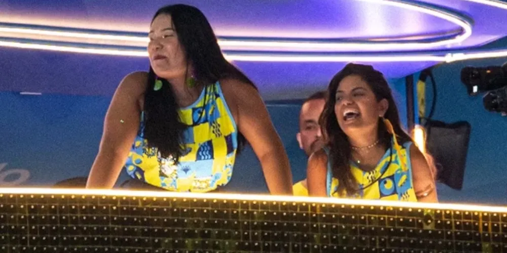 Gabriela e Chai no carnaval