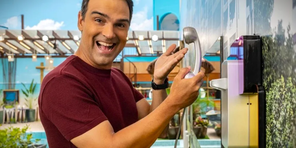 Tadeu Schmidt apresenta a edição deste ano do 'Big Brother Brasil'