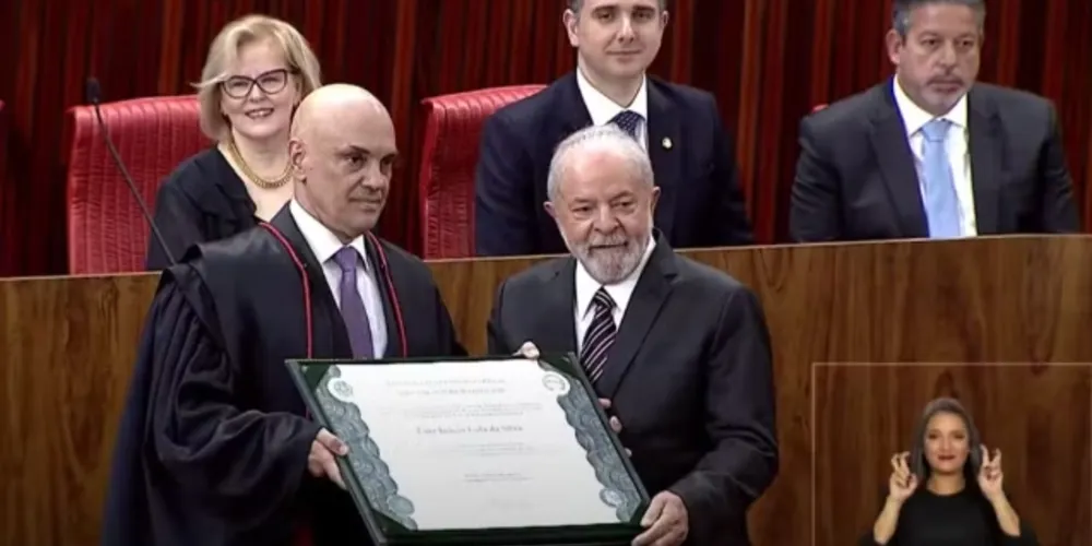 Alexandre de Moraes e Lula