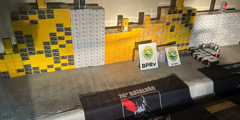 Carga foi apreendida e o motorista preso