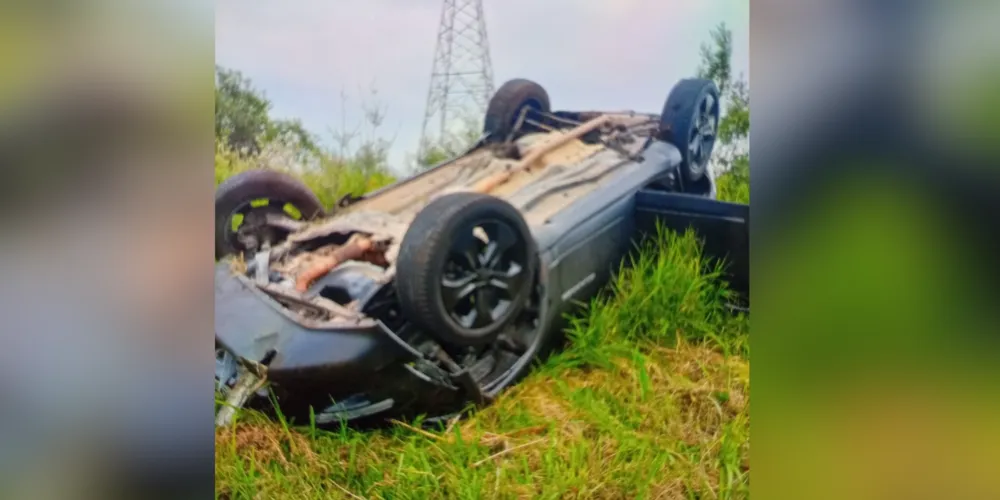 Apesar do susto, condutor sofreu apenas ferimentos leves