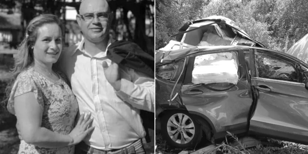Acidente aconteceu na manhã de ontem (28) e casal veio a óbito