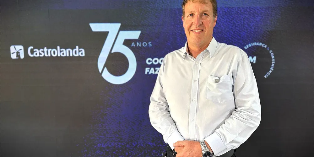 Willem Bouwman, presidente da Castrolanda