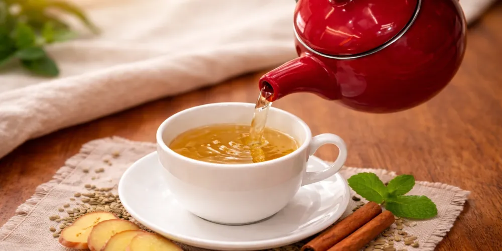 O chá pode ser consumido de duas formas: em jejum, para quem já retomou a alimentação equilibrada, ou entre as refeições, para quem ainda está em período de festas