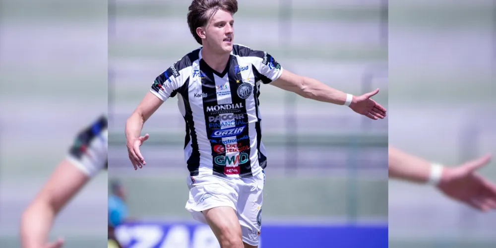 Rafael Nadal marcou o gol da vitória do Operário Ferroviário no jogo contra a Portuguesa