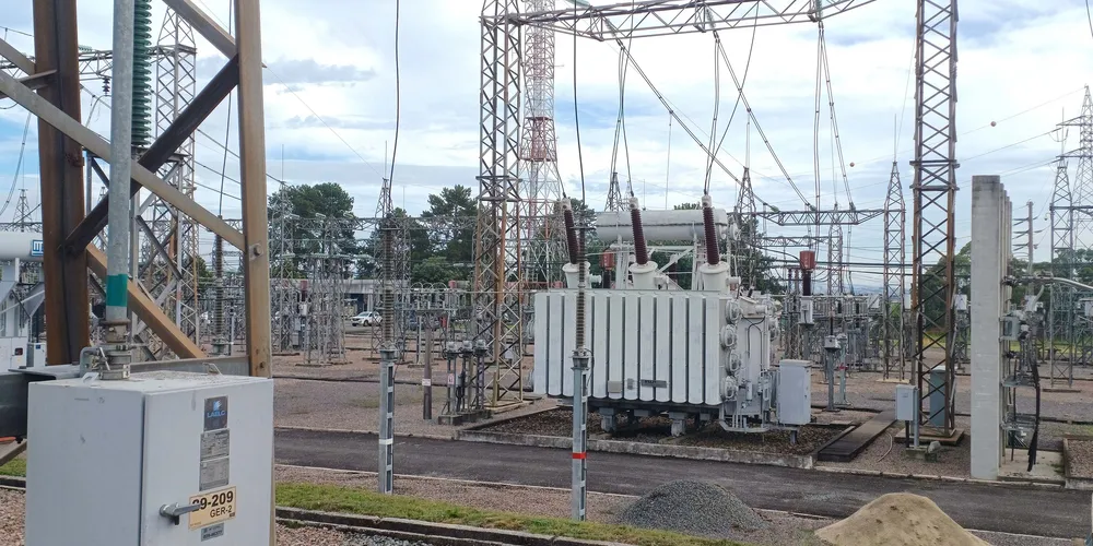 Subestação Ponta Grossa Sul receberá dois novos transformadores com investimento de R$ 20,5 milhões.