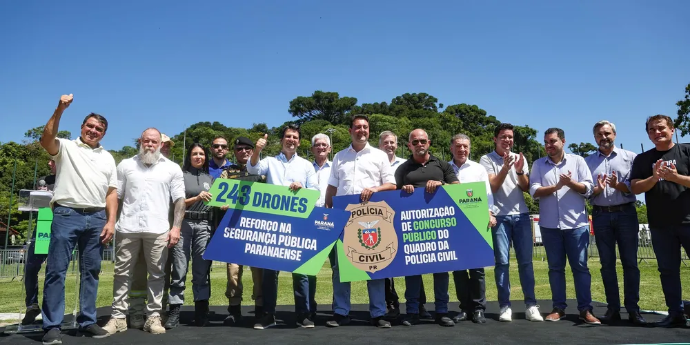 Com investimento total de R$ 12,2 milhões nas aeronaves e acessórios, esta é a maior entrega de drones feita de uma só vez no Brasil