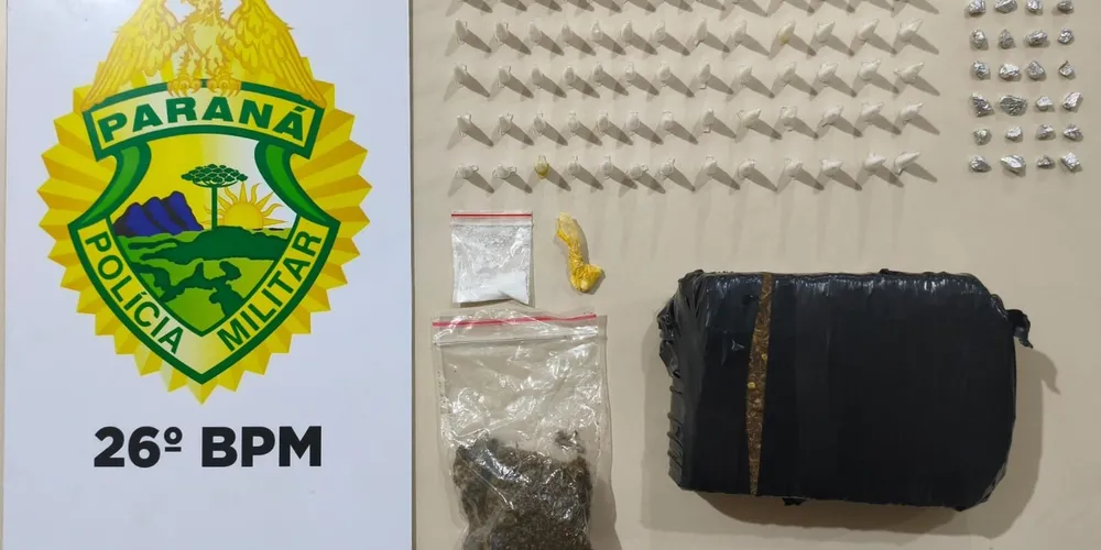 Materiais foram apreendidos após abordagem