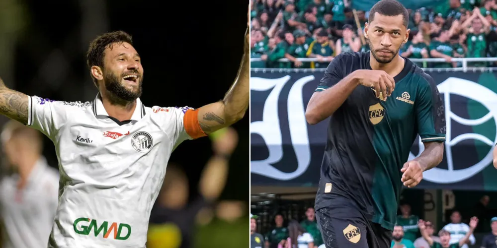 Gabriel Boschilia e Fabinho marcaram gols nos jogos de volta das quartas de final que Operário e Coritiba jogaram