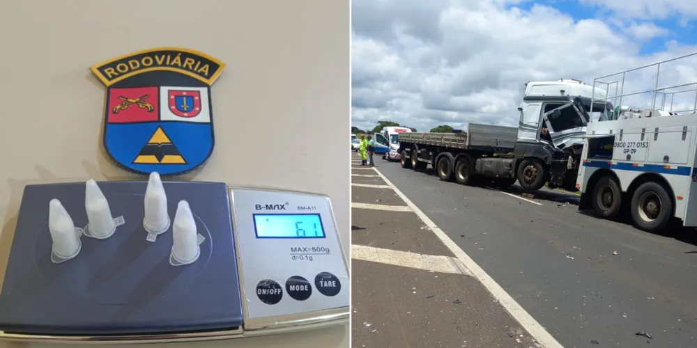 Os motoristas, ambos de 43 anos, não sofreram ferimentos