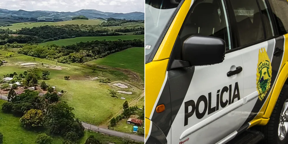 A equipe policial realizou buscas, mas nenhum suspeito foi encontrado