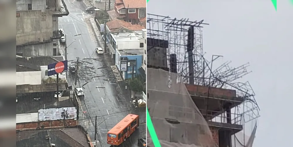 Equipes da Defesa Civil seguem com os trabalhos de remoção de destroços