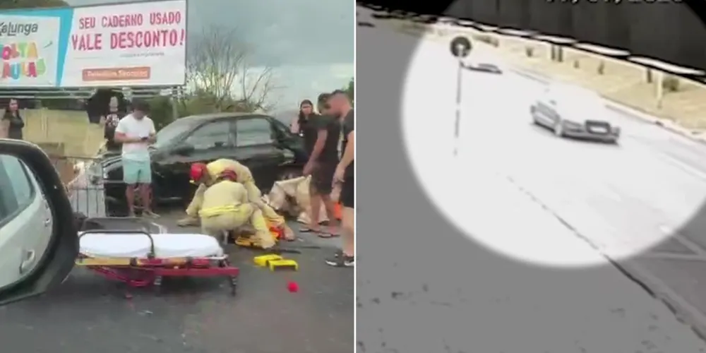 Envolveram-se no acidente um Audi A3, um Volkswagen Fusca (nova geração), uma Chevrolet Montana e um Chevrolet Corsa Classic