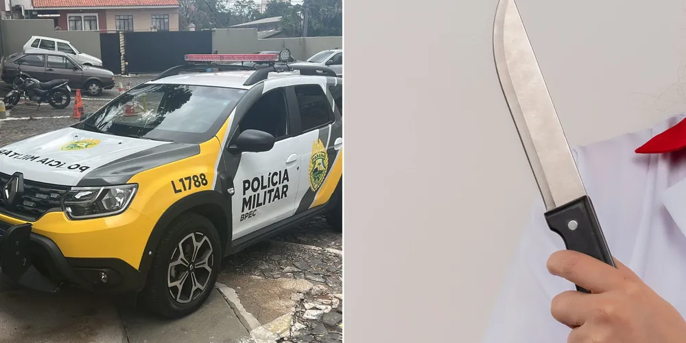 Ela foi encaminhada à delegacia com os itens recuperados