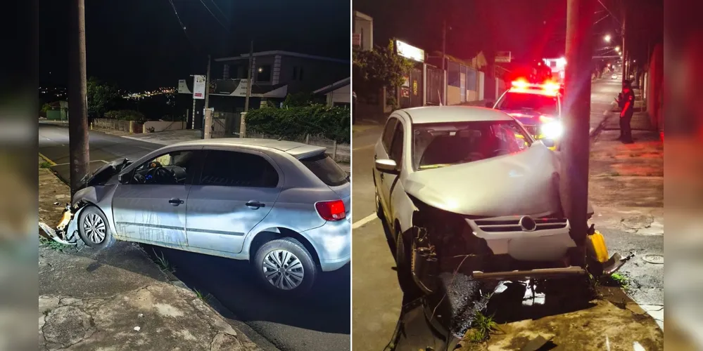 Homem perdeu a direção do veículo