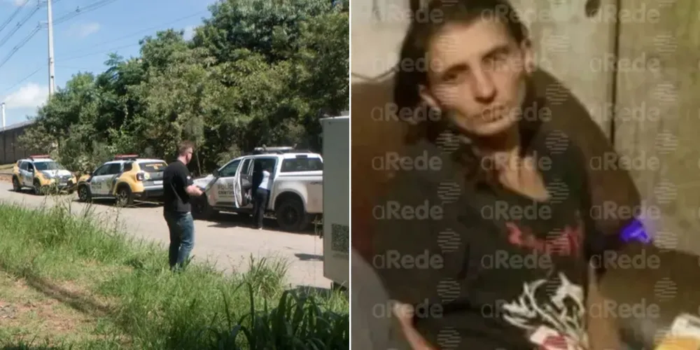 A mulher foi localizada sem vida e com sinais de violência