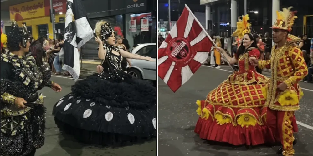 Desfile aconteceu na noite deste sábado (14)