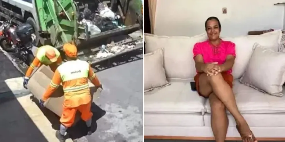 A cena foi registrada em vídeo e rapidamente ganhou repercussão nas redes sociais