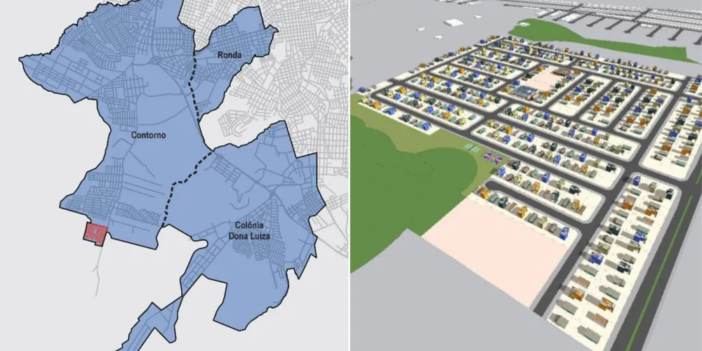 Projeto possui área total de 242.383 metros quadrados