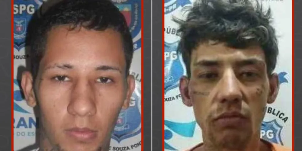 As fotos dos suspeitos foram divulgadas pela Polícia Civil