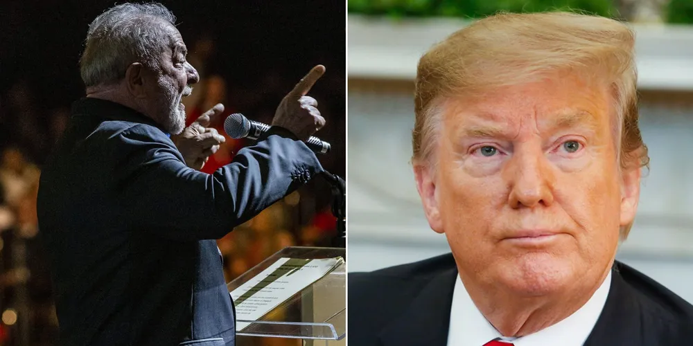 Lula criticou forma como Donald Trump governa