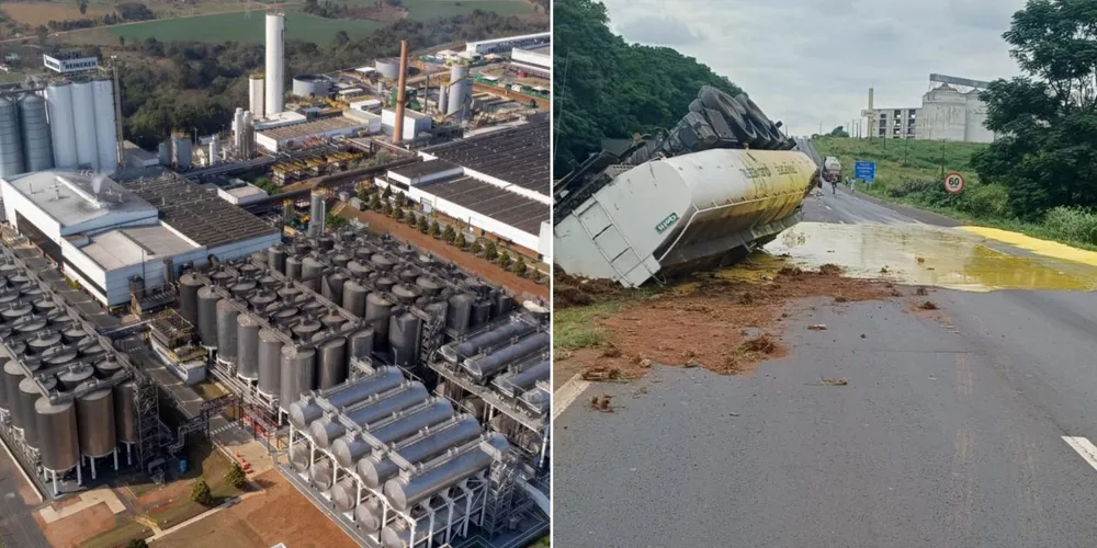 Acidente foi registrado na manhã de terça-feira (3)