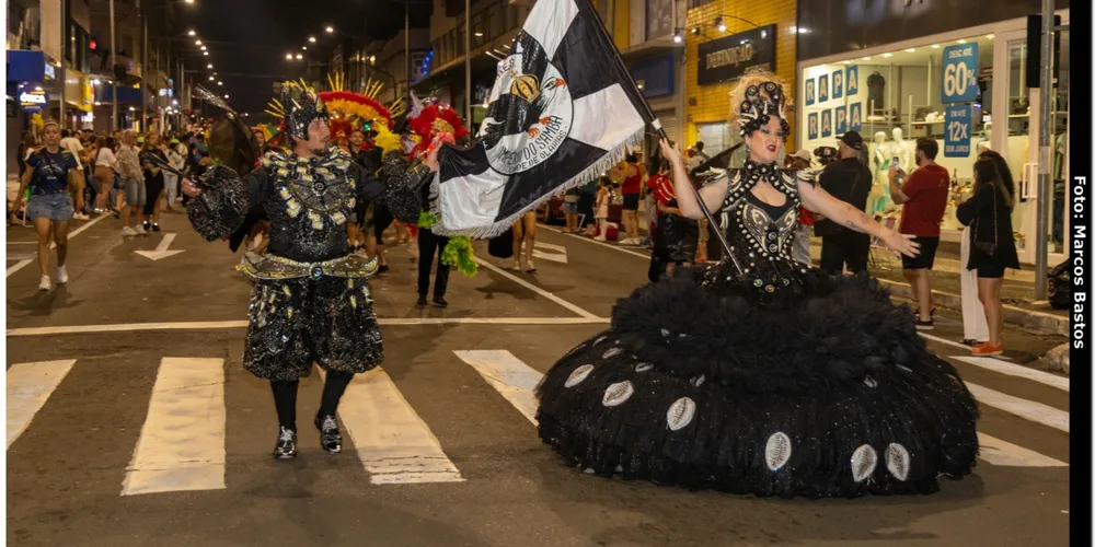 O Carnaval de Ponta Grossa em 2026 recebe grande participação popular