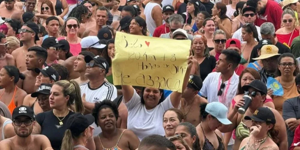 Fã é notada pela equipe do Verão Maior após pedalar cerca de 100 km para ver cantor