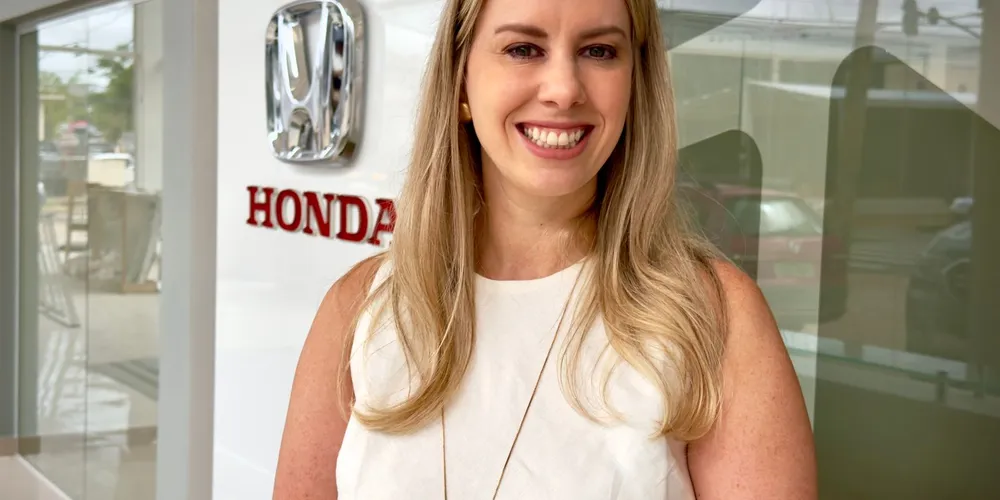 Angélica Perin Nikosky, diretora administrativa do Grupo Fancar, destaca o bom desempenho de vendas da Fancar no evento