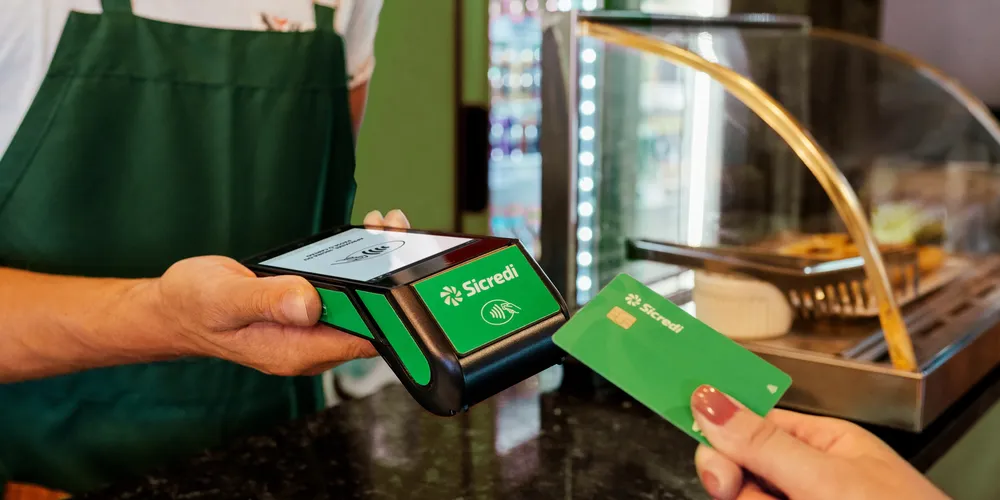 As operações realizadas nas máquinas de cartões do Sicredi tiveram um desempenho histórico no fim de ano
