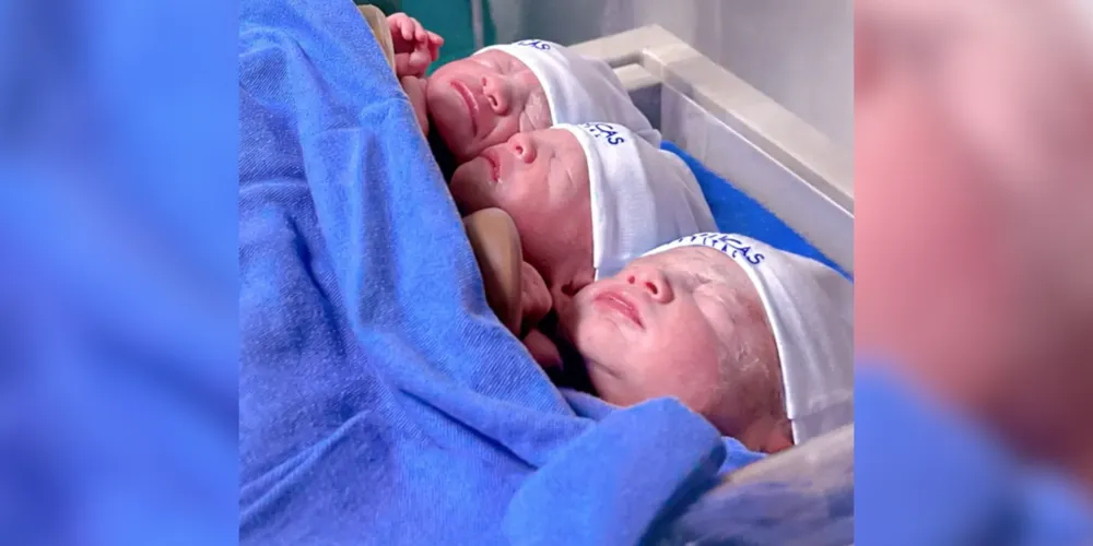 Trigêmeas Mavie, Maitê e Maya