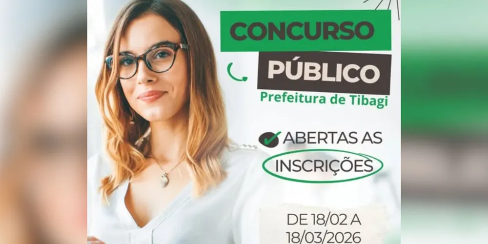 Inscrições podem ser realizadas até o dia 18 de março