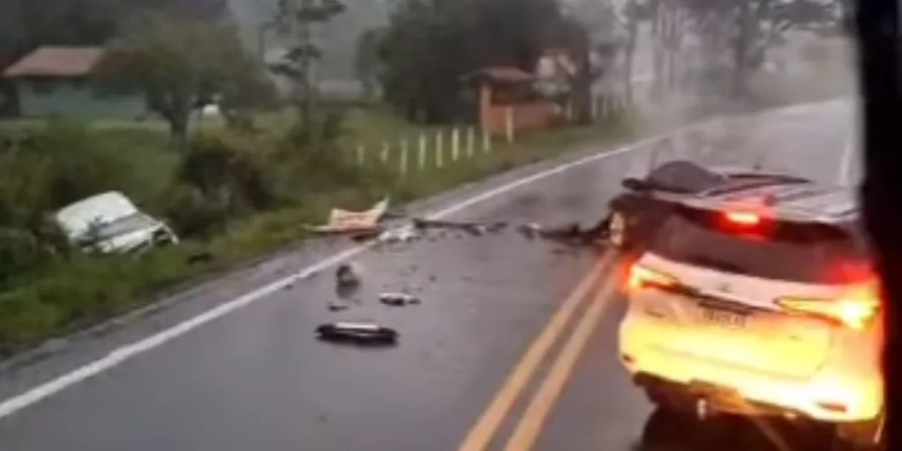 O trânsito operou com lentidão durante o atendimento