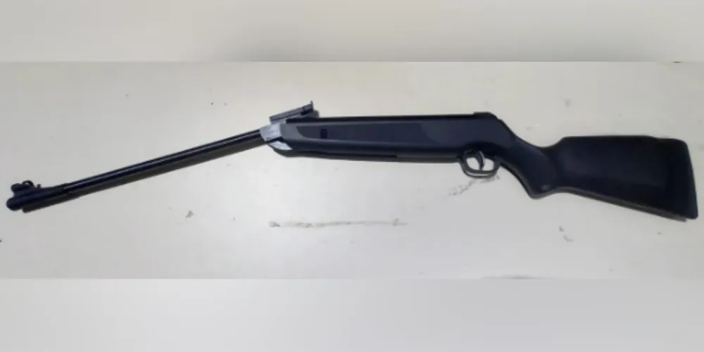 O autor dos disparos entregou voluntariamente o armamento utilizado