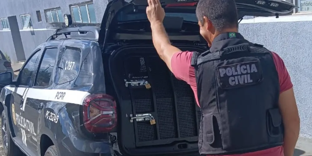 Homem foi conduzido à Cadeia Pública local