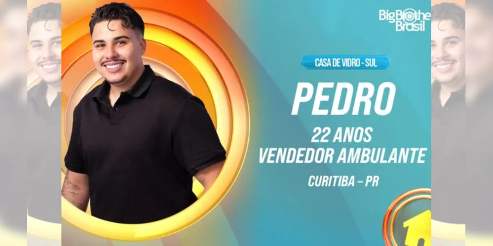 Pedro é o único paranaense na disputa