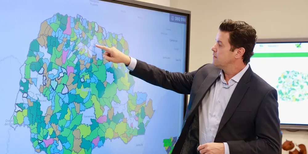 O secretário de Estado das Cidades do Paraná, Guto Silva