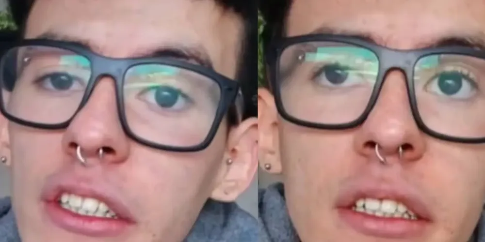 Hassan Azteca tem 21 anos e deu uma entrevista discursando sua opinião