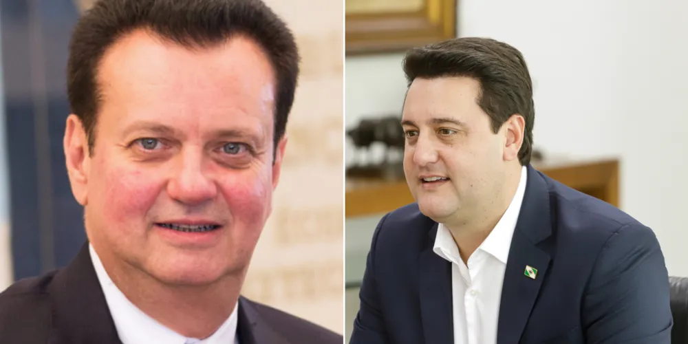 Gilberto Kassab e Ratinho Junior