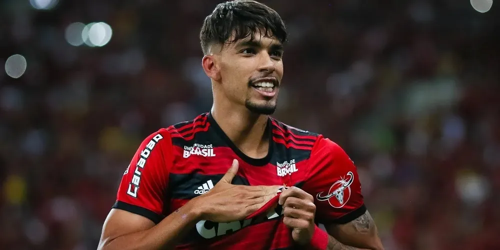 Lucas Paquetá durante passagem pelo Flamengo em 2018