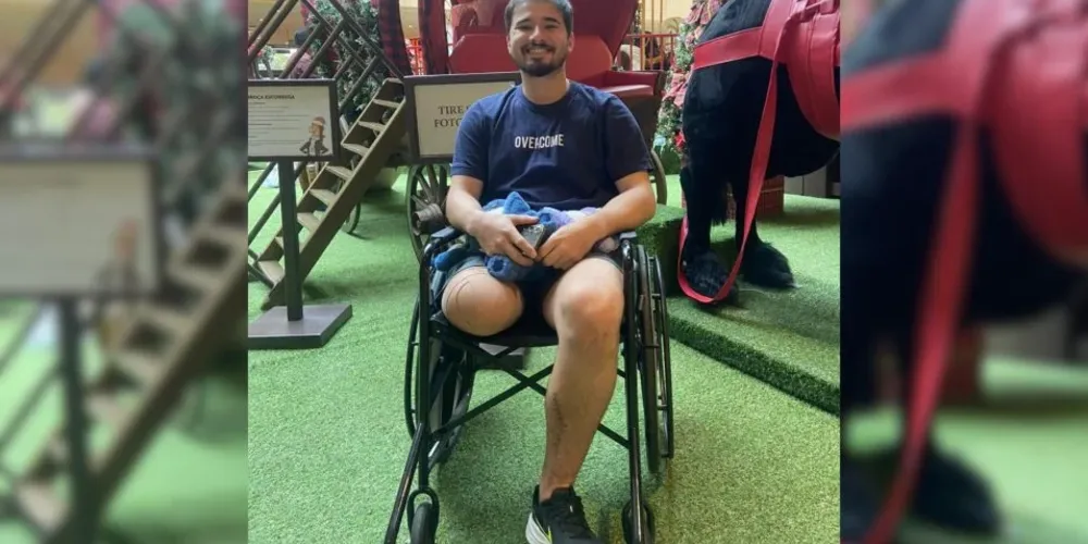 Lucas tenta arrecadar R$ 80 mil para voltar a andar e retomar a independência