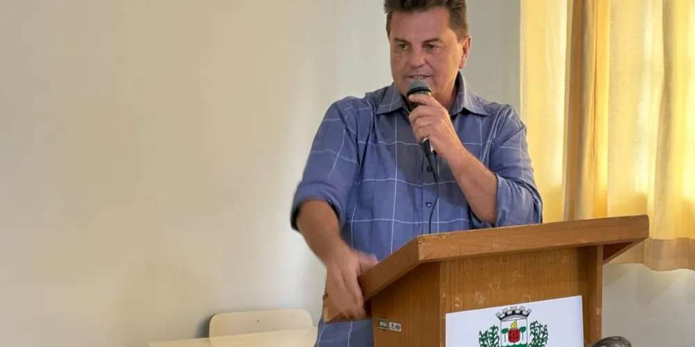 O prefeito Denilson Baitala enfatizou a importância da entrega