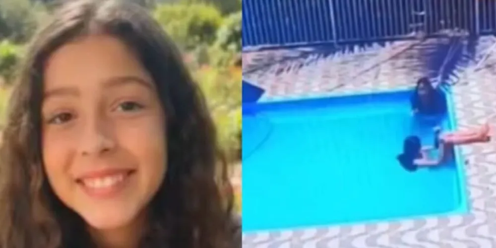 Anna Clara Soares ficou cerca de 15 minutos submersa