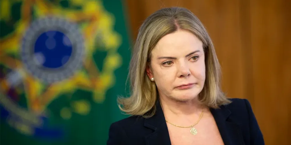 Atualmente, Gleisi é ministra-chefe da Secretaria de Relações Institucionais (SRI)