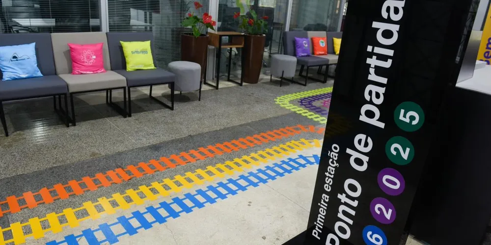 'Ponte de Partida' fica na 'Estação Hub' de Ponta Grossa